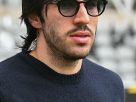 Sandro Tonali during a football match amid transfer speculation linking him with Chelsea