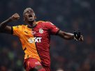 Victor Osimhen in Galatasaray colours amid reports of the club's latest transfer plans