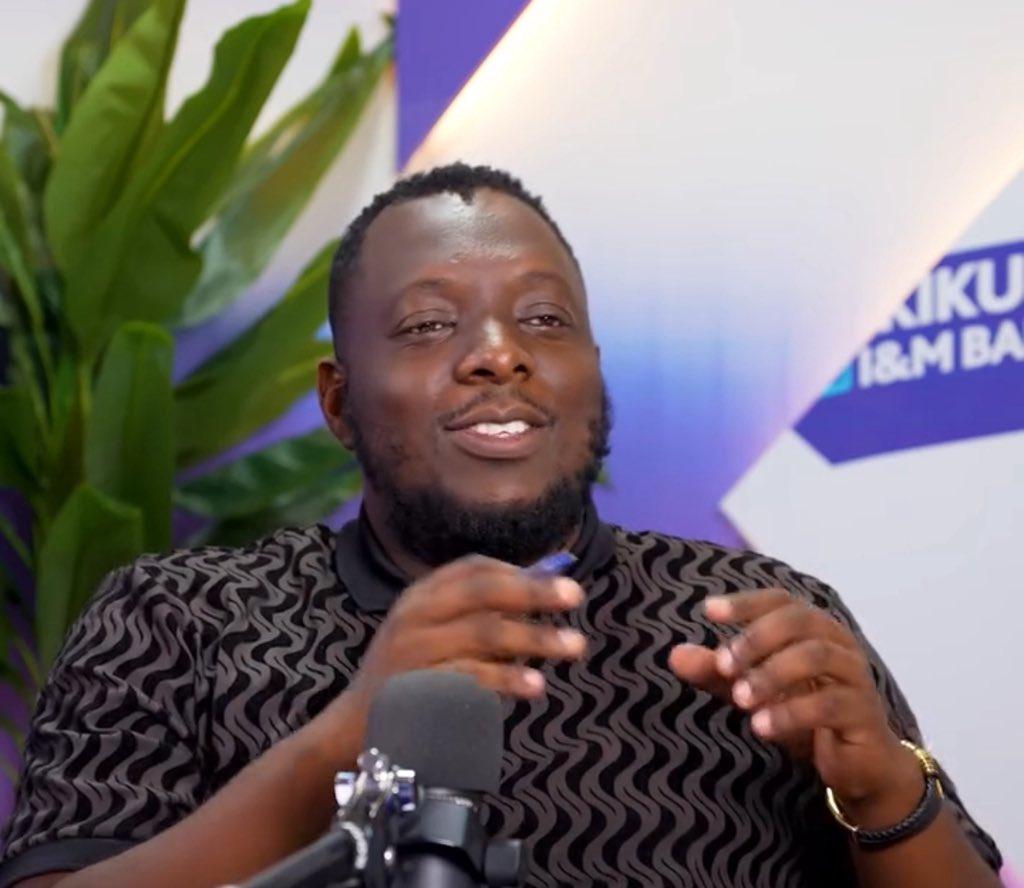 Gospel singer Lekan Remilekun during an interview where he spoke about his missing father